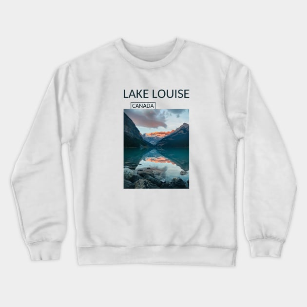 Lake Louise Banff National Park Alberta Canada Gift for Canadian Canada Day Present Souvenir T-shirt Hoodie Apparel Mug Notebook Tote Pillow Sticker Magnet Crewneck Sweatshirt by Mr. Travel Joy